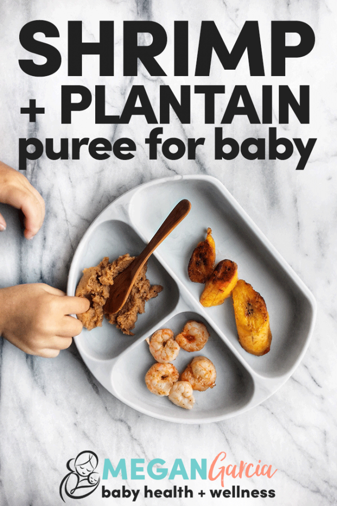 Shrimp Plantain Puree For Baby | Megan Garcia