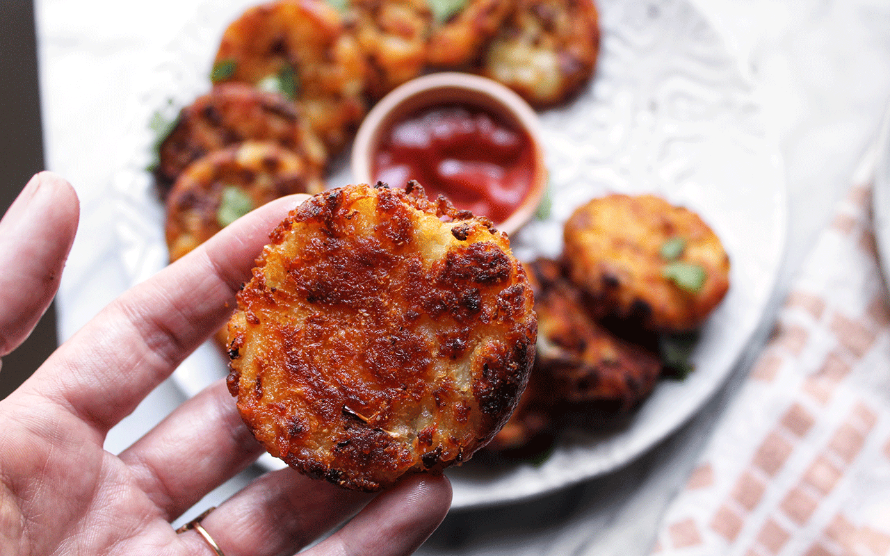 Cauliflower Potato Tots Recipe For Baby | Megan Garcia